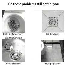 Destaponador de inodoro, herramienta de baño, suministros de baño, ventosa manual