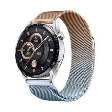Pulseira de Alça Milanese de 22 mm Compatível com Samsung Galaxy Watch 6/5/4 44mm/40mm, Samsung Galaxy Watch 3, Amazfit, GT 2/3/4 46mm/2e