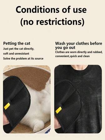 Redder in het seizoen voor het verwijderen van katten- en hondenhaar! Handschoenen voor het verwijderen van statische ontharing | Zacht siliconenmateriaal, kammen en masseren tegelijk, voorkomt dat er haar op uw handen komt of rondvliegt! Redder in het seizoen voor het verwijderen van katten- en hondenhaar! Handschoenen voor het verwijderen van statische ontharing | Zacht siliconenmateriaal, kammen en masseren tegelijk,
