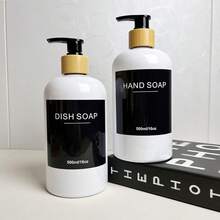 Set 2 Botol Isi Ulang Sabun Cuci Tangan dan Sabun Cuci Piring - MultiWarna - View 4