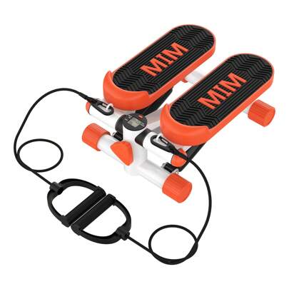 Advwin ADVWIN Mini Stepper Machine With Resistance Bands, Stepper For Exercise, Aerobic Stepper With Display, Low Noise For Home Exercise Workout