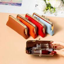 Fashionable Retro Women's Bifold Zipper Coin Purse Suitable For Daily Use Clip Wallet For Women Wallet Mini Wallet Purse Wallet Coin Wallet Wristlet Wallet Wallet - Multicolor - View 1