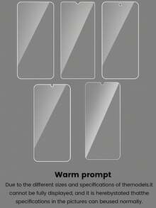 2 件/套屏幕保护膜适用于 A36/A56/A22/A03/32/A52/A80/A70 手机，防刮防震屏幕保护必备品，适用于日常防护、办公室、家用手机屏幕保护膜手机配件防水钢化玻璃防摔防摔防指纹全覆盖 - 白色 - 查看 11