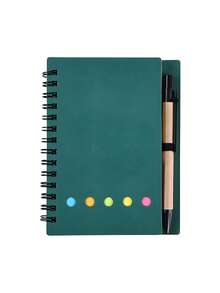 Cuaderno personalizado + Juego de bolígrafo, Juego de cuaderno y bolígrafo, Regalo para nuevo trabajo o maestro, Suministros de oficina, Regalo de papelería, Cuaderno de viaje, Para la familia - Juego de cuaderno y bolígrafo multicolor - Ver 31