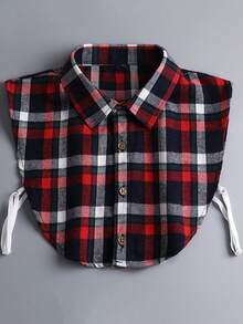 1pc Men's Multi-Color Cotton Detachable Pointed Collar - Handmade Fake Collar - View 17