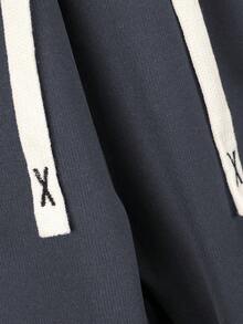 3 件男士夏季松紧腰抽绳口袋字母图案短裤，适合度假、海滩、户外运动、慢跑