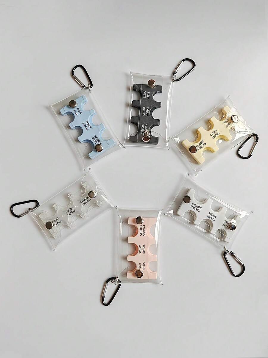 迷你零钱包，便携式小零钱袋，钞票收纳袋，透明卡包，男女通用迷你钱包，旅行零钱包，硬币收纳袋