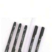 1 pieza Bolígrafo de punta micro de precisión / Bolígrafo de línea fina / Bolígrafo de dibujo técnico - Punta mediana impermeable, no tóxico, adecuado para bocetos y documentos de oficina, útiles escolares, de vuelta a la escuela