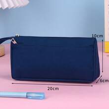 1pc Customized Personalized Pencil Case, Customized Text, Letter Combination Pencil Case, Father's Day Gift, School Supplies, Pencil Case With Zipper, Father's Gift, Final Gift, Student Gift, Large-Capacity Stationery Bag, Student Pencil Case, Unisex, Back-To-School Gift, Personalized Pencil Case, Multifunctional, Waterproof, Decorative, Reusable, Colorful, Retro, Cute, Modern, - Multicolor - View 15