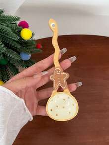 Lingurițe de supă drăguțe în formă de desert, lingură de pâine ceramică, lingură drăguță pentru fructe de pădure, lingurițe de desert în formă de brioșă/ananas/croissant, lingurițe adorabile pentru bucătărie