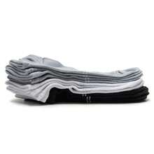 Under Armour 1 Pack Of 3 Pairs Unisex UA Essential Low Cut Lightweight Comfortable Casual Outdoor Sports Socks - Black/white/gray - View 8