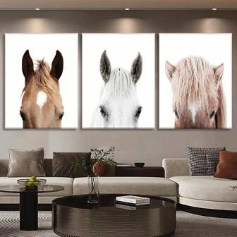 1 pieza / Set de 3 piezas Artes de pared Pósters con opción de marco / Póster enmarcado de fantasma de Halloween Mansión embrujada del monte oscuro Academia gótica Impresión de lienzo de fantasma de Halloween lindo Decoración de pared para el hogar