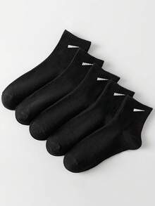 5/10/20 pares de calcetines cortos transpirables con estilo deportivo para mujer - Multicolor - Ver 10