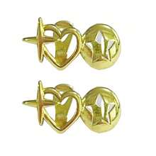 THATBOY 1pc/2pcs/4pcs/Set New Hip Hop Shiny Tooth Grillz, Star Cubic Zirconia Tooth Caps, Micro-Inlaid Upper & Lower Teeth Grillz, Unisex Jewelry - Multicolor - View 18