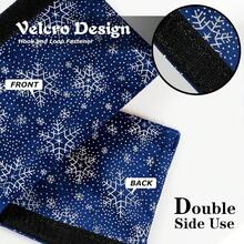 3PCS Refrigerator Door Handle Covers Kitchen Decor Keep Appliance Clean Anti-Static Stains Fridge Dishwashers Velvet (Black) - In bạc xanh - Xem 5