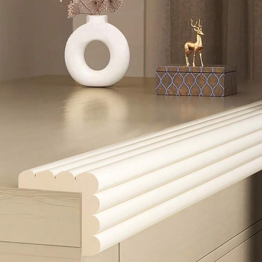 2m Protectores de esquinas de para bebés, Cojín de borde de mesa para bebés, Protector de borde de cuna, Tiras de amortiguación de espuma