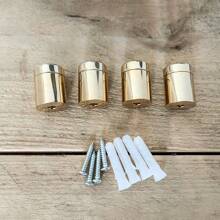 Personalization Transparent Acrylic Sign With Rose Gold And Golden Letters And Gold Lines, Custom Made Rectangle Salon Decor Sign For The Wall 3D Acrylic Business Sign | Custom Text Wall Signage | Rectangle Logo Sign | Hair Salon, Nail Studio, Aesthetics Clinic, Beauty Shop Signs, Multi-Functional, Ornamental, Letter, Solid Color, Exquisite, Stylish - Multicolor - View 12