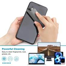 2-In-1 Screen Cleaner Kit For Phone/Laptop/Tablet/TV/Monitor/Car Screens Spray And Wipe Cleaning Tools(No Liquid)