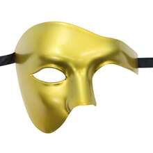 1pc Half Face Vintage Prince Masquerade Mask, Male Mask For Costume Party, Couples Decorative,Halloween Decorative Masks - Multicolor - View 10