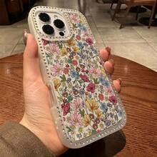 Funda para teléfono 1PC Teléfono Bling de Doble Cara, Parte Trasera Dura Suave a Prueba de Golpes, Multicapa, TPU + PC, Compatible con 16/15/14/13/12/11 Pro/Plus - Blanco - Ver 7