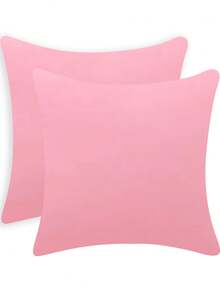 2 Vỏ gối trang trí bằng nhung mềm mại, vỏ gối chắc chắn cho ghế sofa, giường ô tô, phòng khách, trang trí phòng, trang trí nhà cửa, không có ruột gối, vỏ gối trang trí phòng khách 18 inch * 18 inch, vỏ gối trang trí phòng ngủ - Nhiều màu - Xem 28
