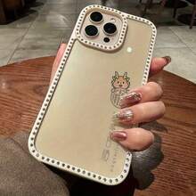 Funda para teléfono Funda para teléfono de 1 pieza con diseño de doble cara, con bordes suaves a prueba de golpes y una parte trasera dura multicapa, hecha de TPU y PC, modelos adecuados 16, 15, 14, 13, 12 y 11 Pro/Plus. - Blanco - Ver 4