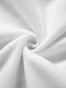 Sudadera Cuello redondo, Deportiva Casual y a la Moda para Mujer, Adecuada para Otoño e Invierno, Cómoda y Suave, con estampado de CR Cinco corazones de colores, letras negras - Blanco - Ver 3