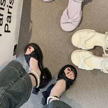 Women's Bow Sandals: New, Spirited, Beaded, One-Strap Fairy-Style Sandals