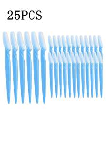 Stainless Steel Eyebrow Grooming Kit – Includes Razors, Covers, Long-Handled Scissors & Beauty Tools For Eyebrow Shaping, Exfoliating & Bikini Trimming