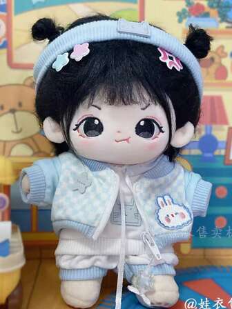 Conjunto de ropa de 4 piezas que incluye camiseta, diadema, sudadera con capucha, chaqueta y pantalones, apto para productos de 20 cm, se vende por separado, sin incluir la muñeca