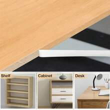 1 件 10 米/393.7 英寸封边带、贴纸自粘装饰、家具桌柜板封边带木纹、灵活耐用的家具修复封边、封边带、剥离胶带、粘性金属封边贴面、柔性条状造型、自粘木纹边缘、封边带装饰胶带用于家具柜门和墙壁、维修方便 - 彩色 - 查看 12