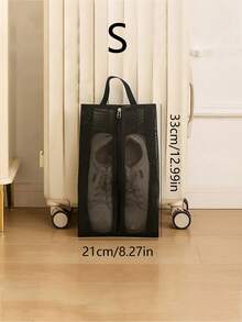 1pc Travel Shoe Storage Bag Hands In Hand To Carry Shoes, Dust-Proof And Mildew Proof Bag, Large Capacity Storage Shoe Bag, Portable Storage Shoe, Dust-Proof