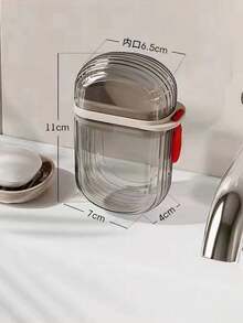 1 hộp đựng xà phòng mini cầm tay có nắp đậy, chống rò rỉ, thích hợp cho du lịch - Nhiều màu - Xem 3