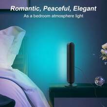 1pc/2pcs, Usb Power Supply, Led Light Strip, Rgb Ambient Desk Lamp, 24 Key Remote Control, Multi-Color, Suitable For Gaming, Tv, Bedroom, Desk Lamp Decoration, Fantasy Theme, Ball Occasions
