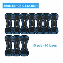 Self-Adhesive Electrode Pads, High Quality Reusable Electrode Pads, EMS Massage Pad Replacement Parts, Suitable For TENS Pulse Digital Massager, 3.5mm Connector Muscle Stimulator - Multicolor - View 23