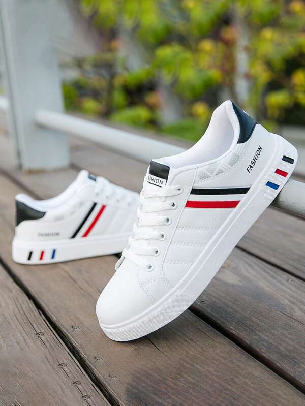 Men's Low-Top Casual Sports Shoes, Breathable Flat-Bottom Thick-Sole Shoes, Multi-Function Non-Slip Shoes Suitable For Summer Casual Or Outdoor Activities For Teenagers