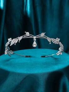 1 chiếc băng đô cài tóc thời trang thanh lịch dành cho nữ, làm từ hợp kim kẽm, kiểu dáng cổ điển, thích hợp cho cosplay, chụp ảnh, trang trí Giáng sinh, phụ kiện tóc cưới. - Nhiều màu - Xem 15