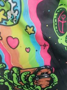 Men's Casual Hawaiian 3D Print Beach Shorts - Quick Dry, Drawstring Waist, Perfect For Summer Outings - Multicolor - View 9