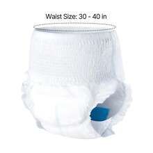 Adult Incontinence Underwear, High Absorbent Protective Underwear For Men & Women, Disposable Adult Pull-Ups Diapers With Leakproof Leg Cuff & Wetness Indicator - M Size, 64 Count (4 Pack Of 16) - Composite Film M Size - View 10