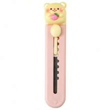1PCS  Utility Knife, Cute Cartoon Bear Paper Cutter, Office Handcraft Box Opening Knife, Package Knife - ngẫu nhiên - Xem 4