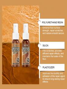 jakehoe 1件（120ML）地板翻新修复剂，木家具地板划痕遮瑕喷雾翻新剂和上光剂，适用于多种场景，新旧型号随机发货