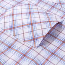 Men's Plaid Shirt Long Sleeve Cotton Plaid Shirt Formal Wear Fashionable Thin Soft Classic Basic Casual Men's Wear