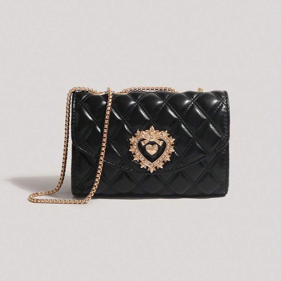 Women Shoulder Bags - Bộ sưu tập chính hãng màu đen chú ý gửi biên lai túi quà tặng - Xem 1