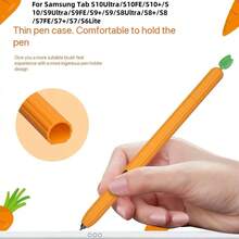 Tương thích với Samsung Galaxy Tab S10/S10+/S10FE/S10Ultra Bao đựng bút & Giá đỡ bút cảm ứng, Thiết kế trái cây & rau củ, Nắp bút hai màu, Giá đỡ bút cứng, Tương thích với Samsung S9/S9+/S9FE/S9Ultra, S8/S8+/S8Ultra, S7/S7+/S7FE, S6 LITE, Thiết kế dạng mô-đun, Chất liệu sợi bo tròn, Chống lăn, Chống trầy xước, Tay cầm thoải mái - Nhiều màu - Xem 11