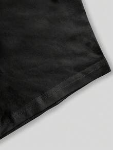 Stylish Women's T-Shirt Printed Baby Orcas Swimming Minimalist Printed New Arrival 100% Cotton T-Shirt Loose Oversized Plus Size T-Shirt - 墨綠色 - 查看 5