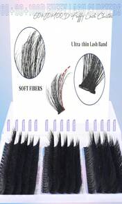 Yaiseiko Fluffy Lash Clusters Kit 80P Volume Lash Extension Kit Individual Left_Right Cluster Eyelash Extension Kit D Curl Thick Left_Right Lash Clusters Lash Bond And Seal And Lash Tweezers(7-18mm) - 03 60D+80D+100D(14-22MM) - 查看 2
