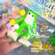 1pc 2025 Shan Hai Jing Squeeze Toy - "Tong Tong Tong" Stress Relief Gadget, Desktop Decompression Toy - Birthday Gift, Halloween Gift, Christmas Gift, Perfect Gift, Gift - TPR Soft Rubber Material, Material - Multicolor - View 9