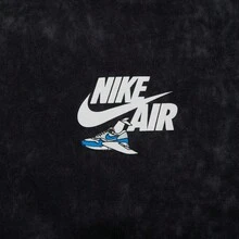 Nike 男款 AS U NSW TEE OC FB GFX FW CULT 短袖T恤，针织无领短T恤 TIHGQ9276-010 - 黑色 - 查看 4
