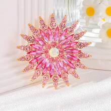 1 件复古优雅花环和十字架设计胸针，精致时尚配饰，适合女士服装、外套、夹克 - 适合作为礼物礼服配饰别针用于衣服包饰背包用于学校办公室配饰衬衫珠宝万圣节衣服别针有趣可爱的教师礼物服装配饰包饰 - 彩色 - 查看 23