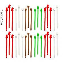 1/2/6/12/24/48 piezas Paquete de juguetes sensoriales de cuerdas elásticas de Navidad con Papá Noel, muñeco de nieve, alce - Excelente para niños, estudiantes, alivio del estrés y juguetes antiansiedad, surtido de regalos de fiesta de Navidad, relleno de piñata, estilo y color aleatorios